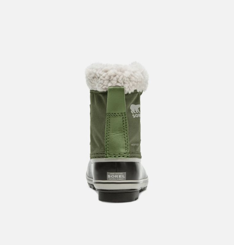 Botas Nieve Sorel Niños - Childrens Yoot Pac™ Nylon Verde/Negras - 54739-ZTBX